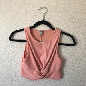 twisted workout tank